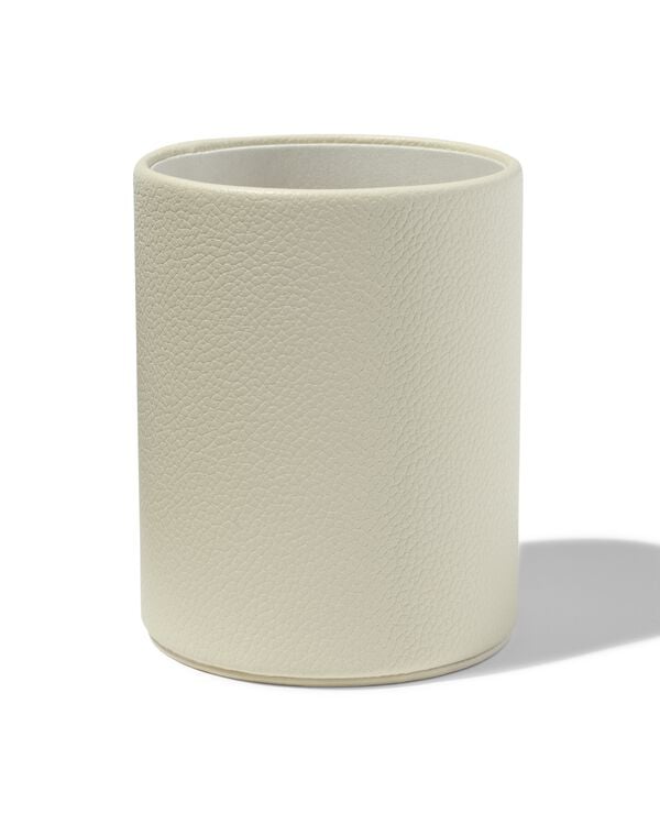 plumier ⌀8,3 x 10,5 cm similicuir - 14800184 - HEMA