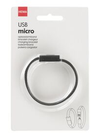 USB oplaadarmband USB-mirco - 39610065 - HEMA