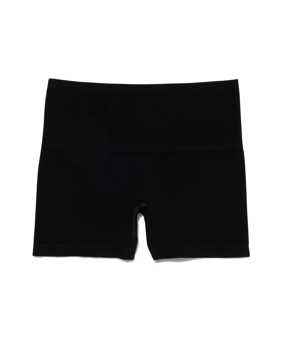 Boxershorts, leicht figurformend, Bambus, hohe Taille schwarz schwarz - 1000021262 - HEMA