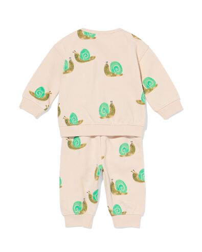 Newborn-Bekleidungsset, bequeme Passform, aus Jersey mit Tieren ecru ecru - 33445420ECRU - HEMA