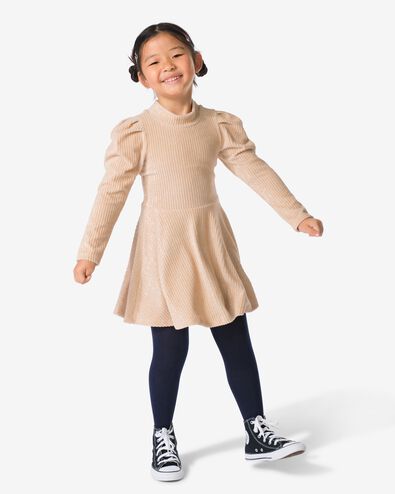 Kinderkleid, Kord  sandfarben sandfarben - 30836219SAND - HEMA