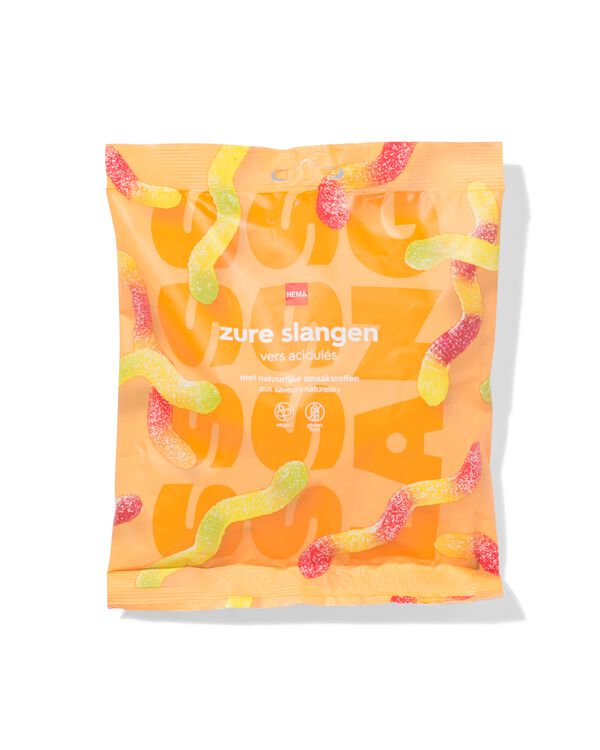 zure slangen 215g - 10220086 - HEMA