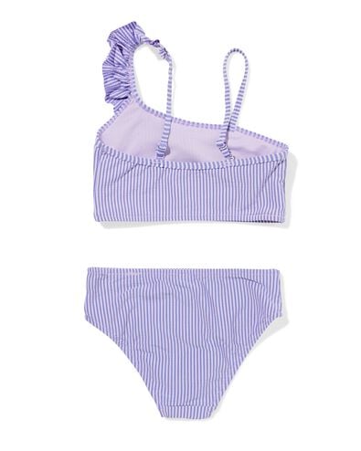 Kinderbikini Seersucker lila - 22250050LILAC - HEMA