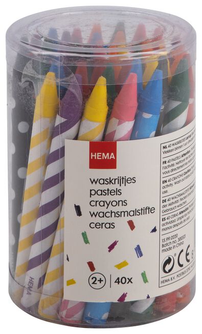 40&nbsp;craies &agrave; la cire - 15990220 - HEMA