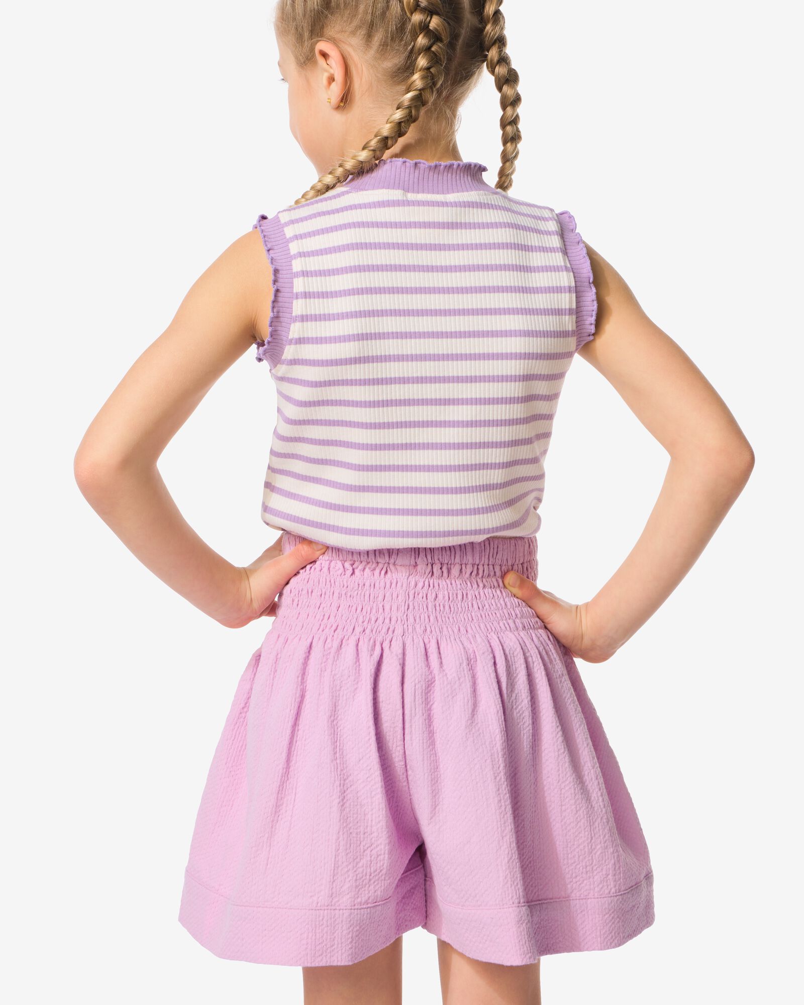 short enfant coupe confort violet violet - 30849707PURPLE - HEMA