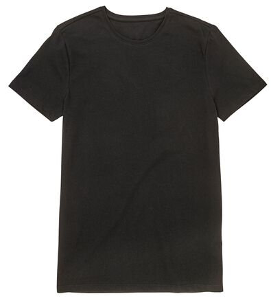 2er-Pack Herren-T-Shirts, Regular Fit, Rundhalsausschnitt schwarz XL - 34277036 - HEMA