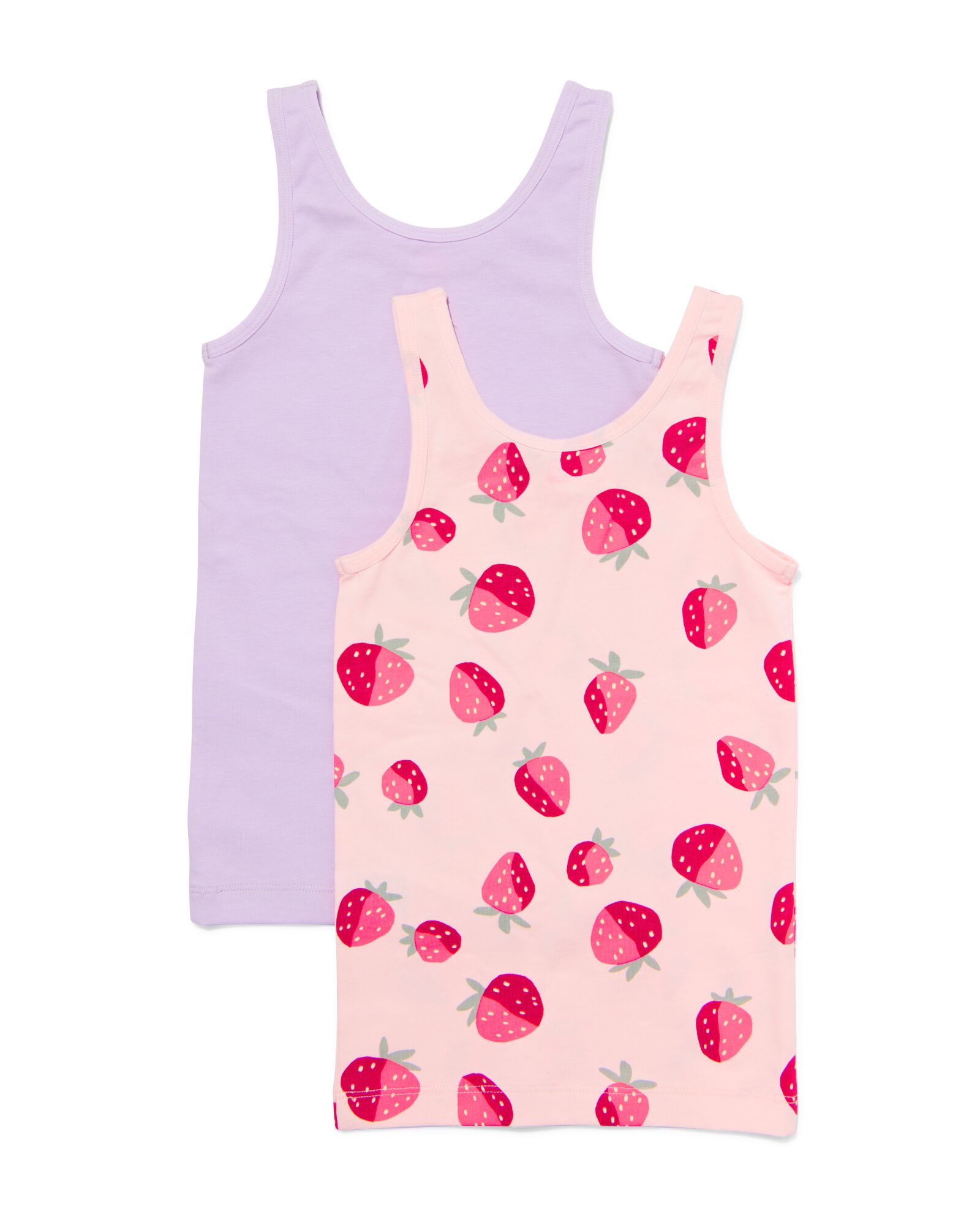 Kinderhemden Erdbeere &ndash; 2 St&uuml;ck rosa rosa - 19301160PINK - HEMA