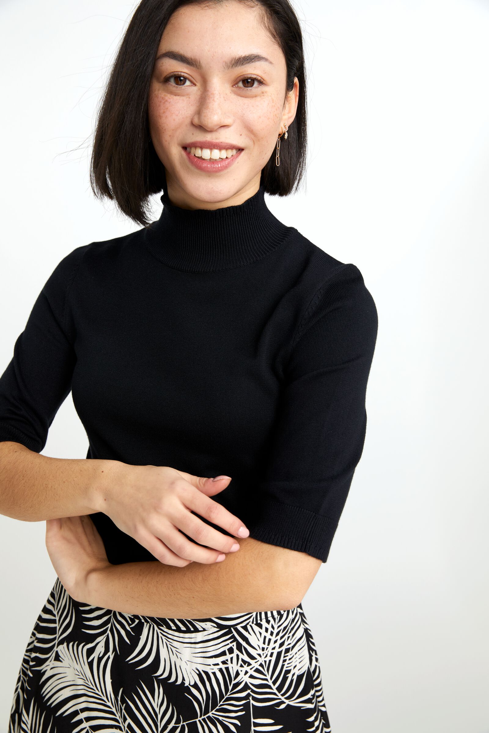 Damen-Pullover Lily schwarz schwarz - 1000026666 - HEMA