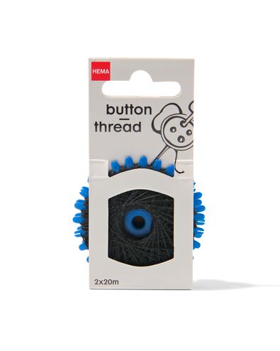 2 fils glac&eacute;s 20m noir - 1462057 - HEMA