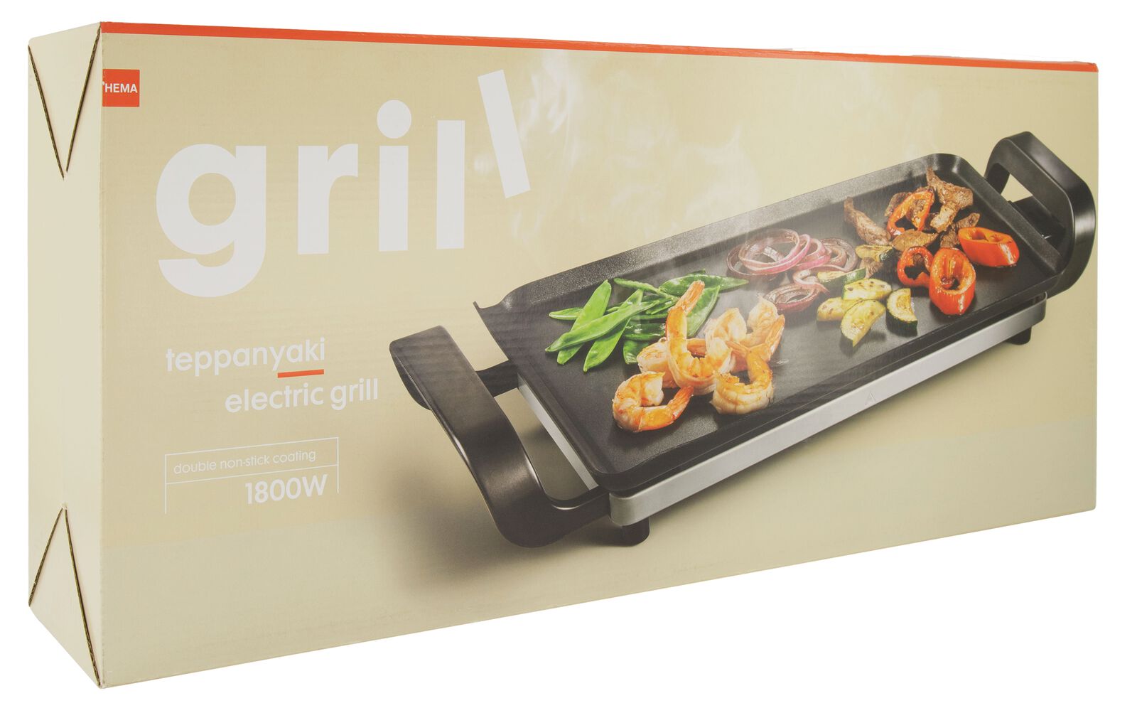 teppanyaki plaat 23x43 - 80090020 - HEMA