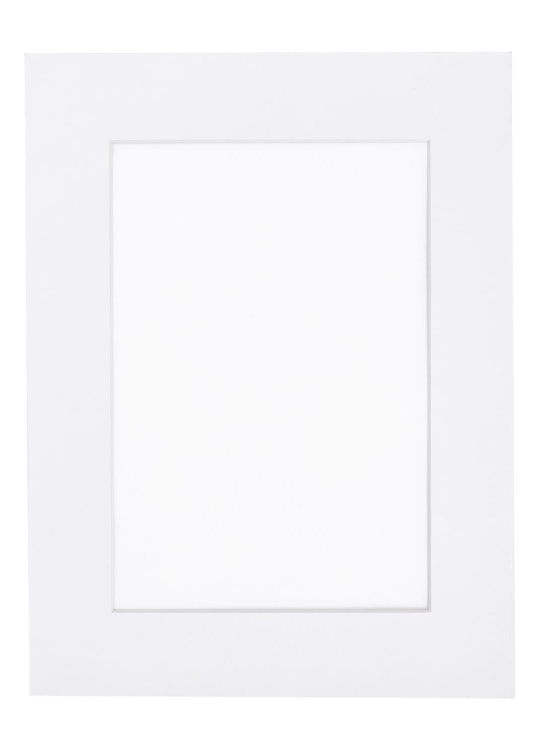 Cadre Photo Carton pour Affiches Blanc École Incision Interne Biseau à 45° Peintures 12 Pièce Passe-Partout DIN A4 pour Maison Photographie Travaux Studio 