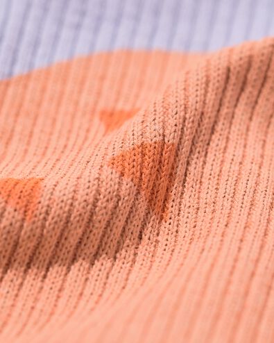 pyjacourt enfant c&ocirc;tel&eacute; orange lilas - 23000780LILAC - HEMA