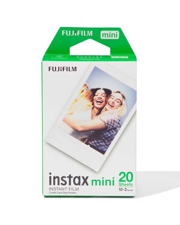 papier photo Fujifilm instax mini (2x10/paquet) - HEMA