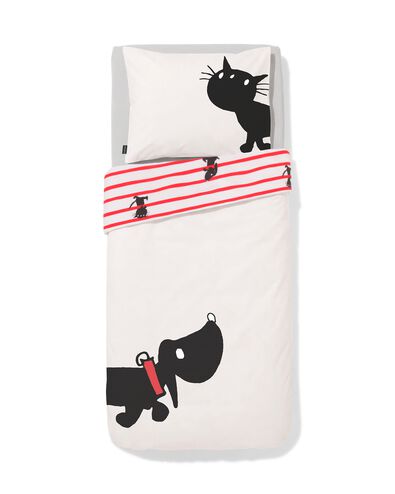housse de couette enfant Takkie 120x150cm coton doux avec gigoteuse pour poup&eacute;e - 5700222 - HEMA