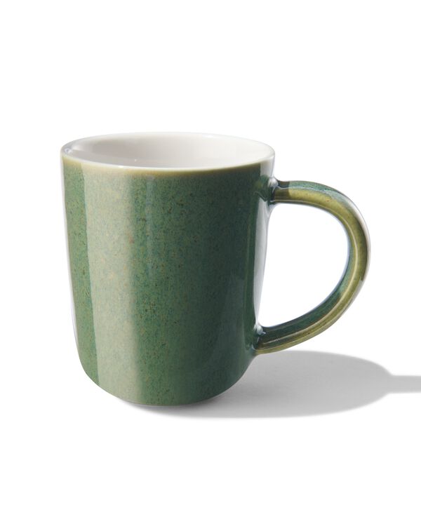 mug &agrave; expresso Chicago 80 ml - &eacute;mail r&eacute;actif - vert - 9602155 - HEMA