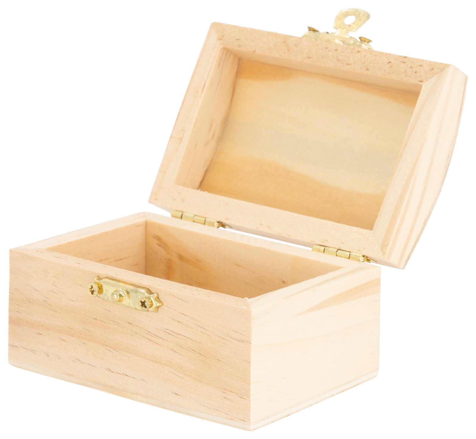 Holz-Schatzkiste, 6 x 9 x 5 cm - 15900045 - HEMA