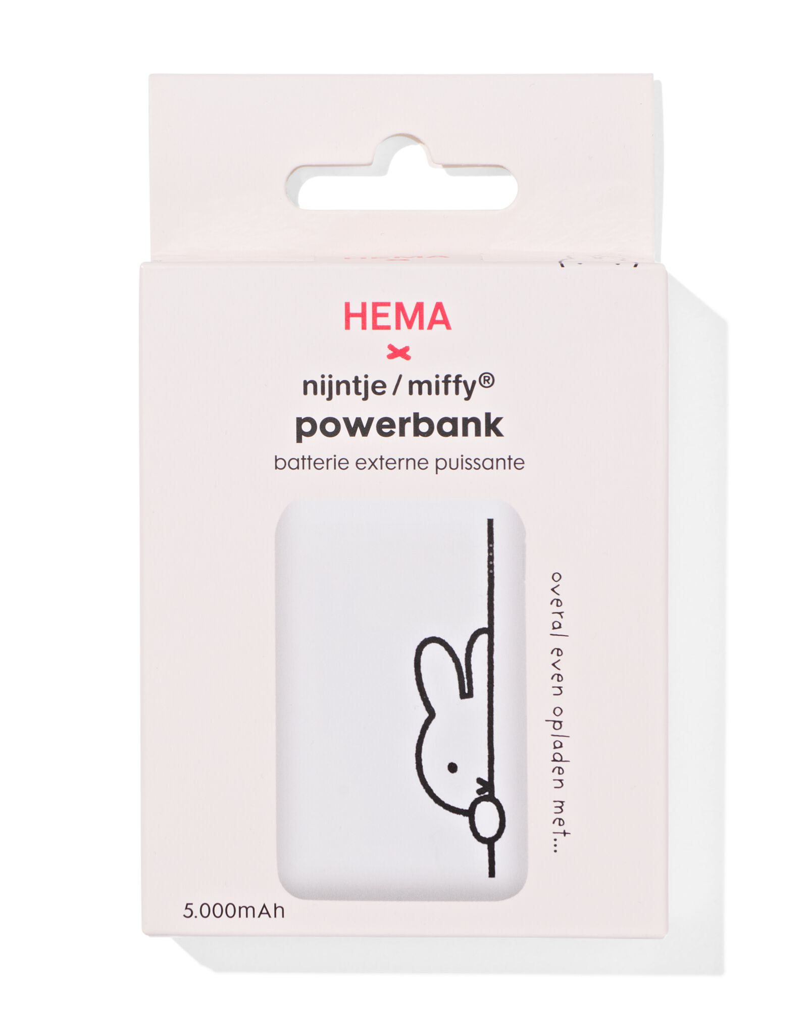 Powerbank Miffy, 5000&nbsp;mAh - 39570016 - HEMA