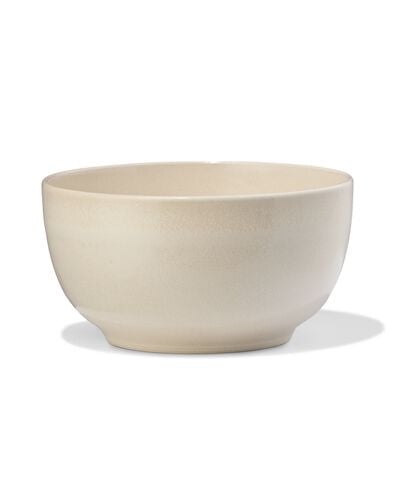 kom &Oslash;14cm Puur aardewerk gebroken wit - 9650133 - HEMA