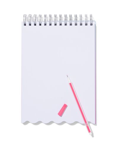 carnet de croquis A4 vierge &agrave; d&eacute;grad&eacute; de couleurs - 14102207 - HEMA