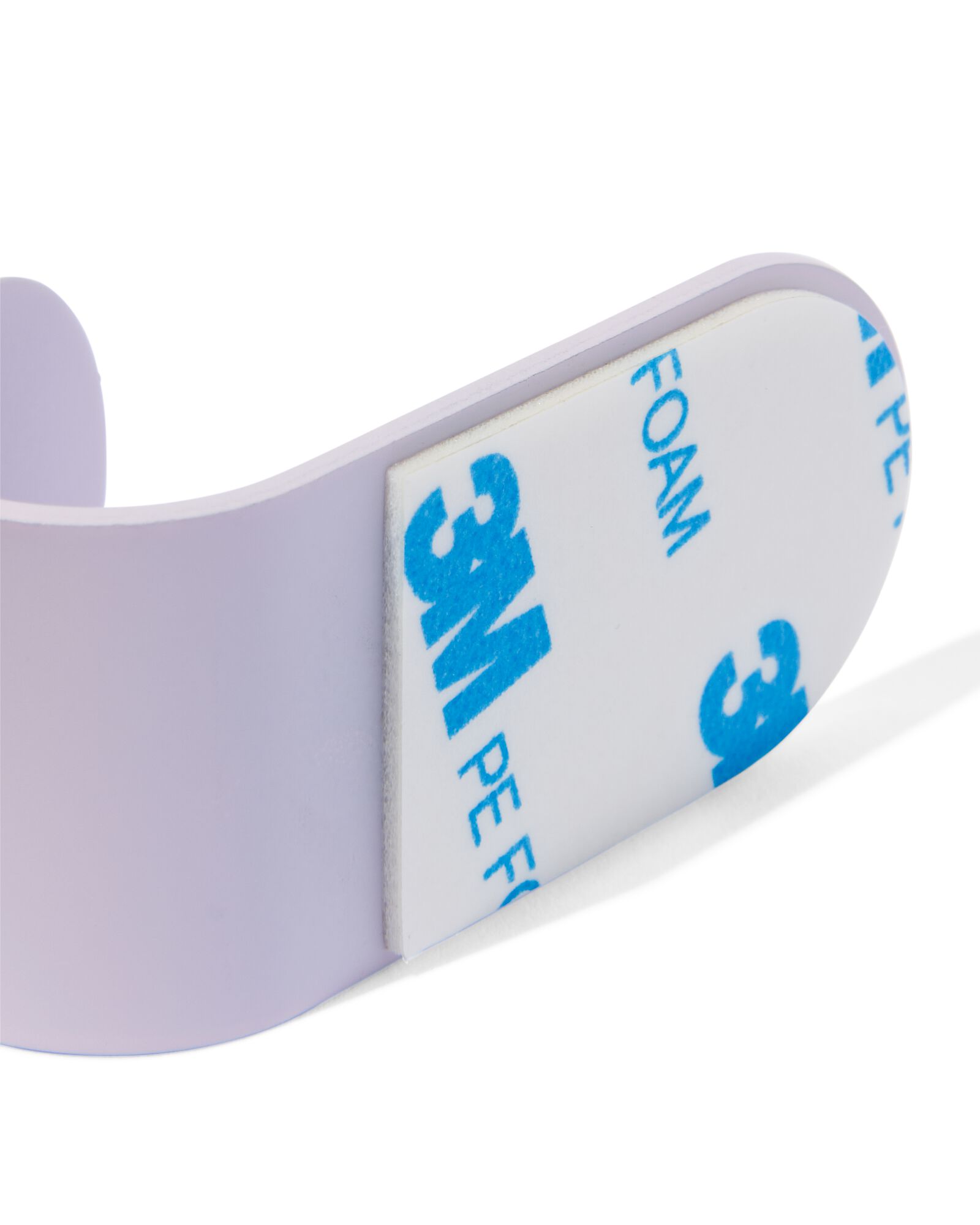 2&nbsp;crochets &agrave; coller inox lilas 5x2.5 - 80330140 - HEMA