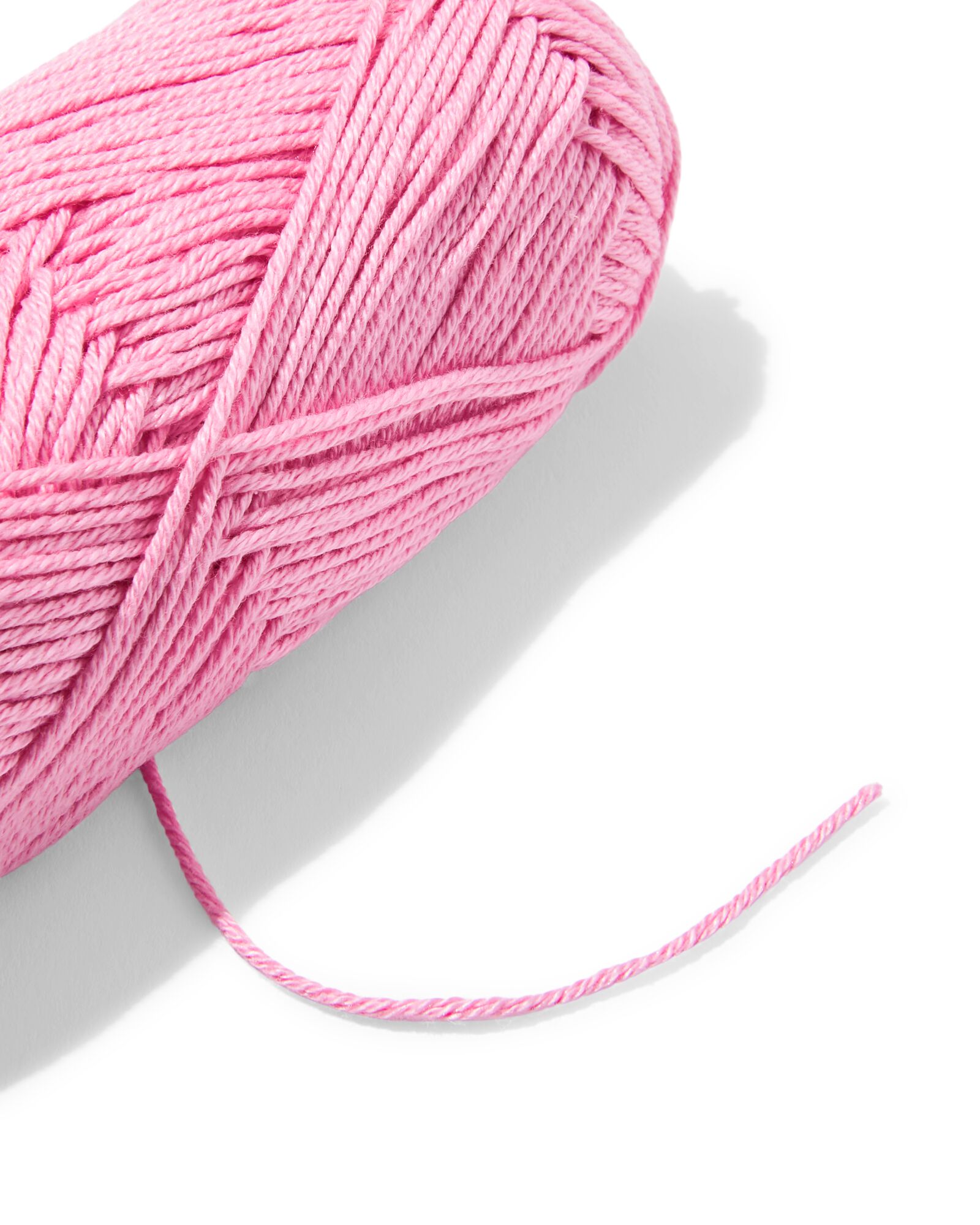 katoen garen 50g 105m roze - 60702862 - HEMA