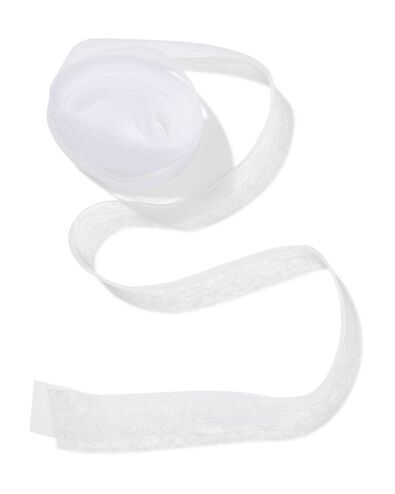 instrijkbaar gordijnband 20mm 5m wit - 7578037 - HEMA