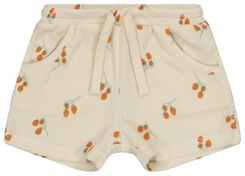 Baby-Shorts, Frottee eierschalenfarben eierschalenfarben - 1000027763 - HEMA