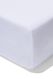 drap-housse molleton boxspring 140x200 coton/stretch blanc - 5120064 - HEMA