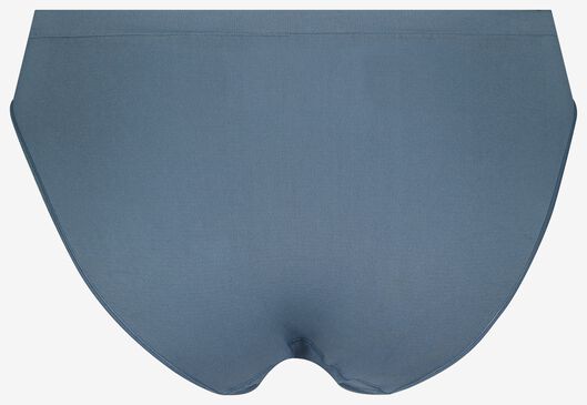 slip femme sans coutures en micro bleu moyen bleu moyen - 1000022954 - HEMA