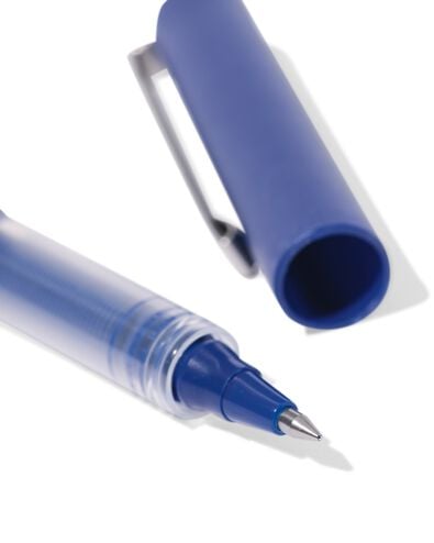 rollerbalpennen 0.5mm blauwschrijvend - 4 stuks - 14400614 - HEMA