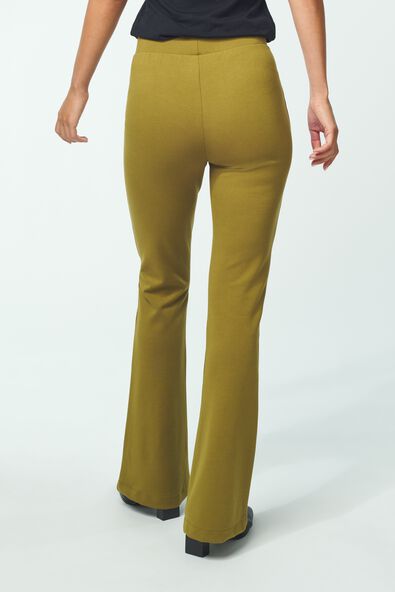 pantalon femme Wana vert L - 36220673 - HEMA