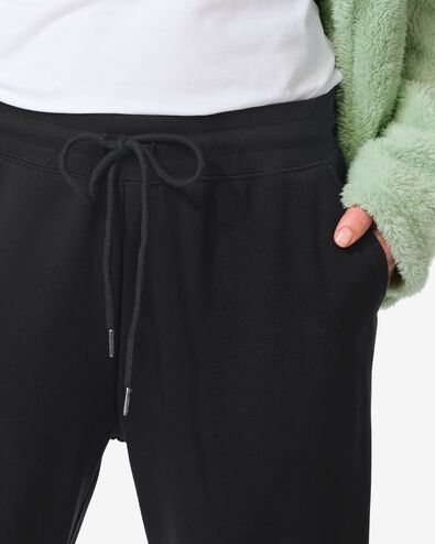 dames sweatbroek zwart zwart - 23401390BLACK - HEMA