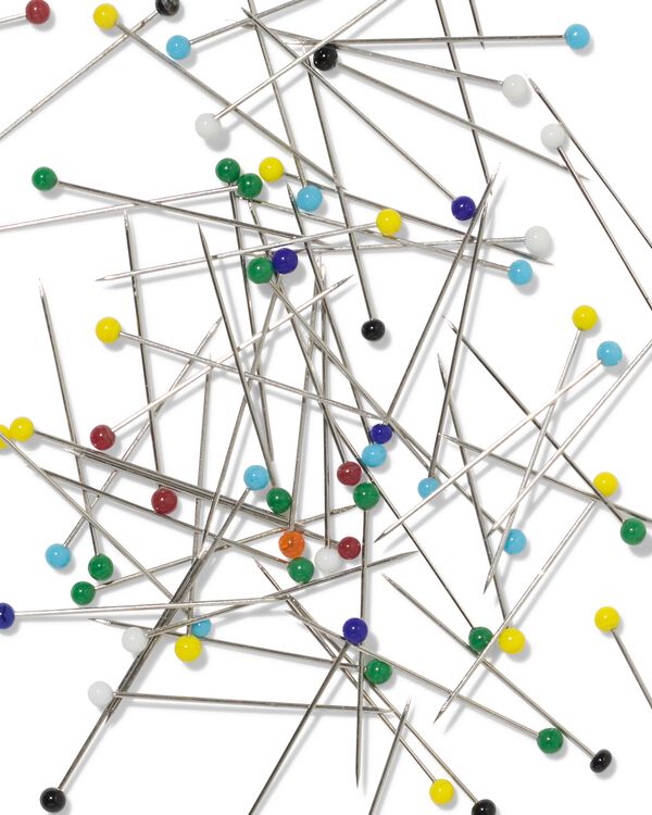 &eacute;pingles &agrave; t&ecirc;te en verre 30mm - 250 pi&egrave;ces - 1400330 - HEMA