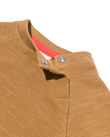 baby sweater wafel bruin bruin - 1000029738 - HEMA
