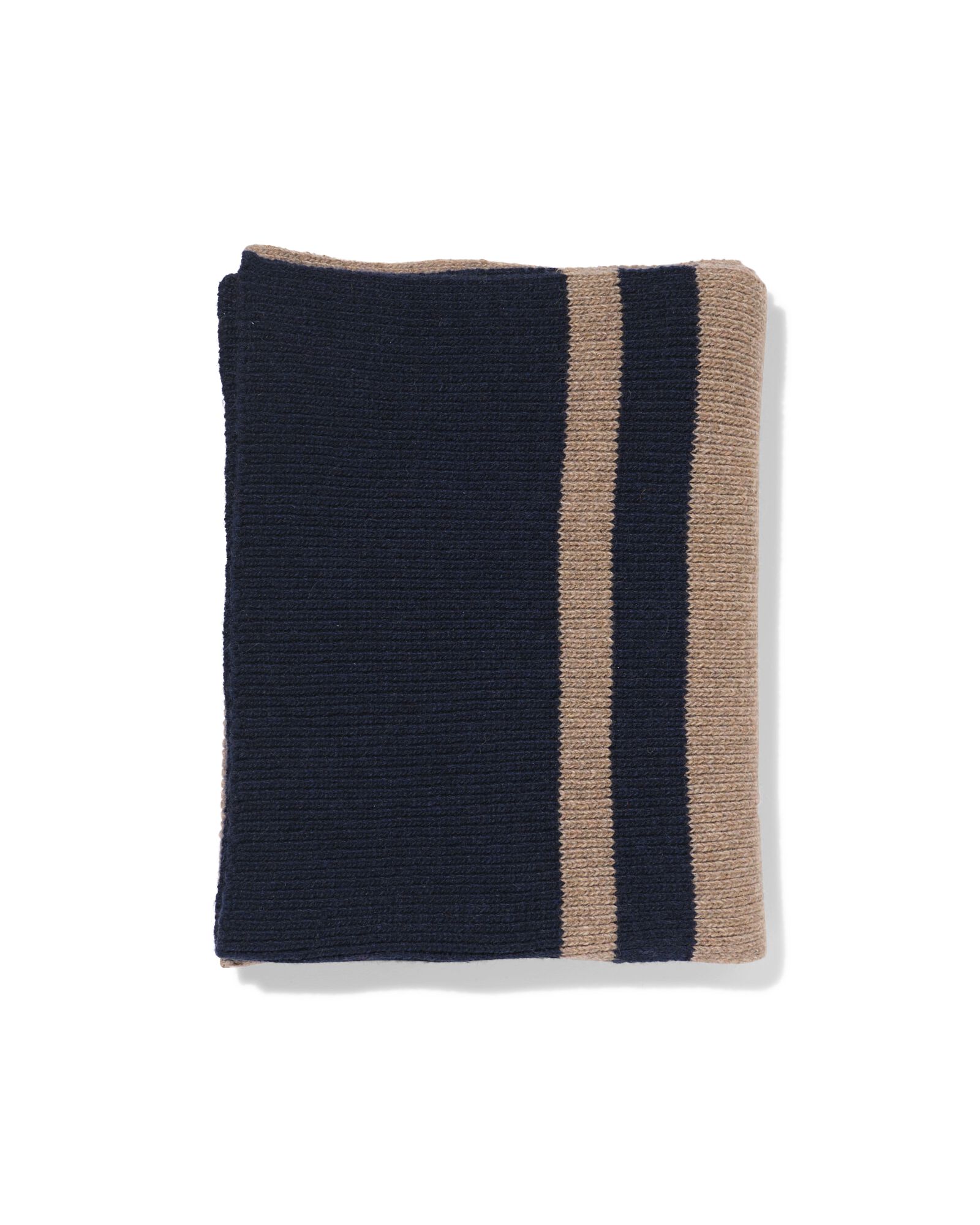 herensjaal zand-blauw - 16500025 - HEMA