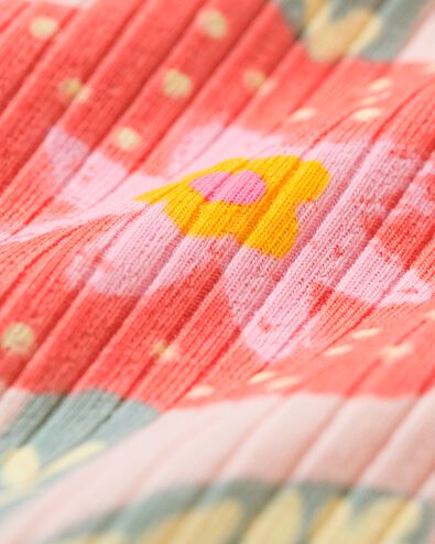 Kinder-T-Shirt, Jersey, gebl&uuml;mt hellrosa hellrosa - 30866409LIGHTPINK - HEMA