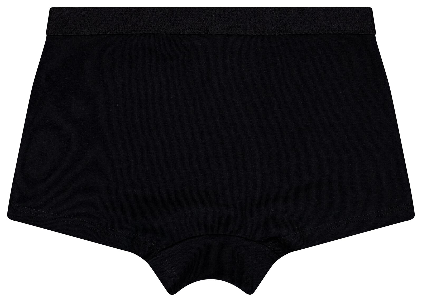 3 boxers enfant coton/stretch noir noir - 1000028424 - HEMA