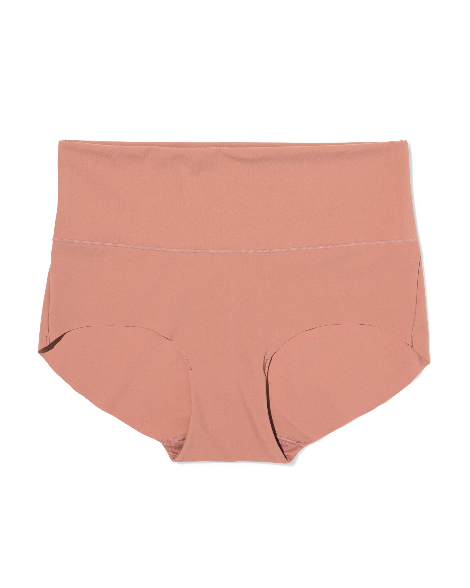 slip femme taille haute confort ultime marron clair - 19621427LIGHTBROWN - HEMA