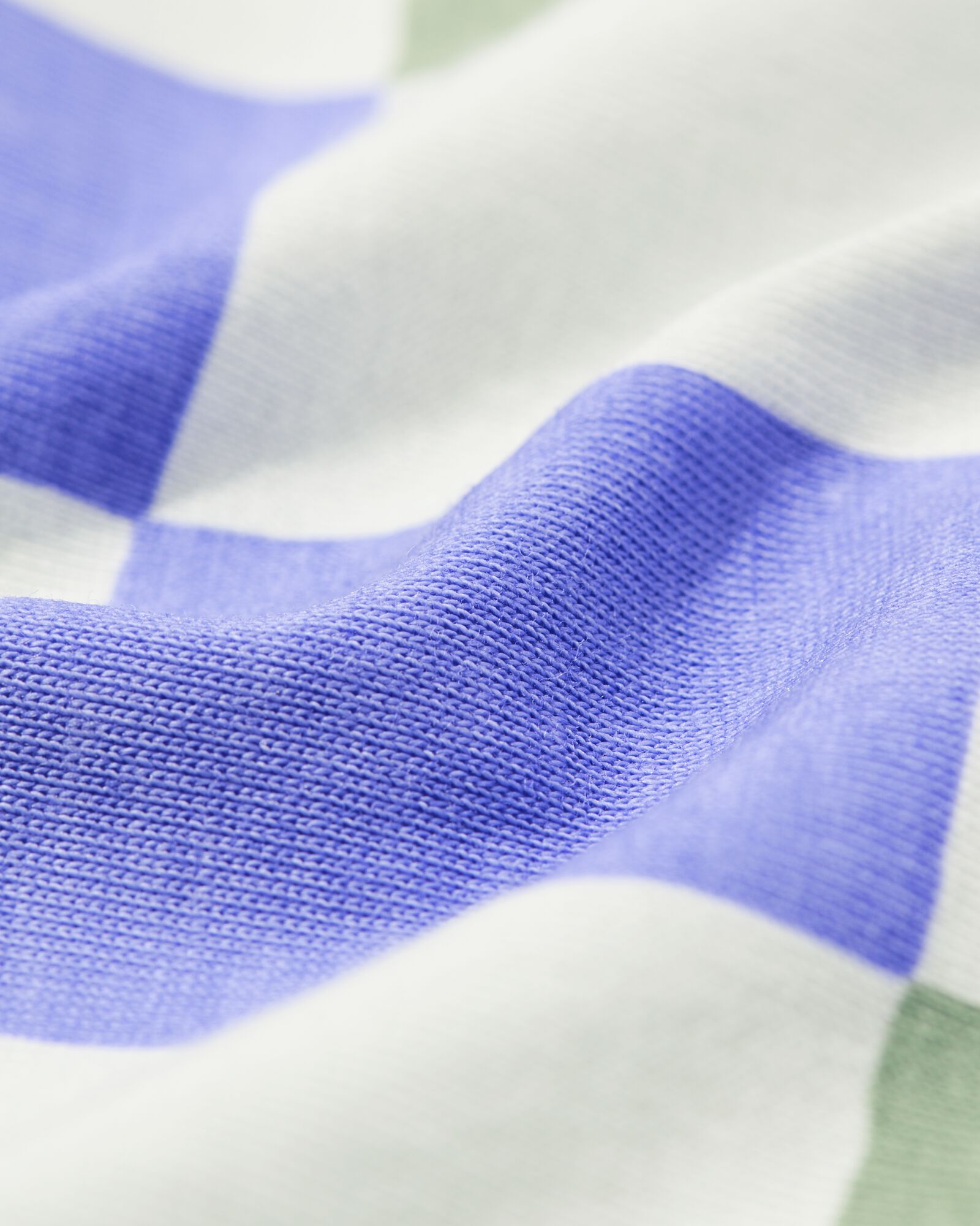 kinder T-shirt ruiten groen - 30709207GREEN - HEMA