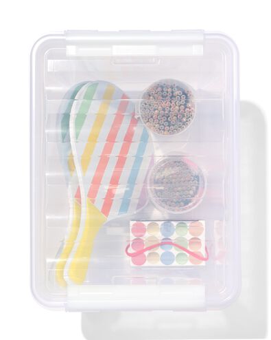 Ordnungsbox Madrid, 25 Liter, transparent, 40 x 30 x 32 cm 40 x 30 x 32 Madrid - 39890003 - HEMA