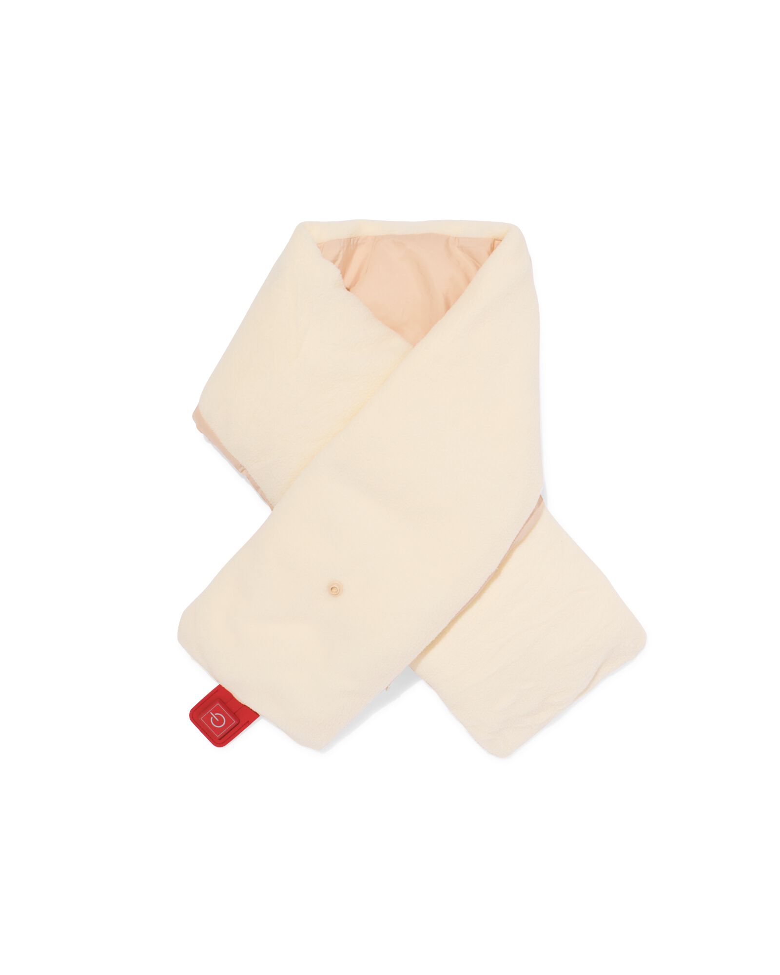 oplaadbare verwarmde sjaal beige - 80020023 - HEMA