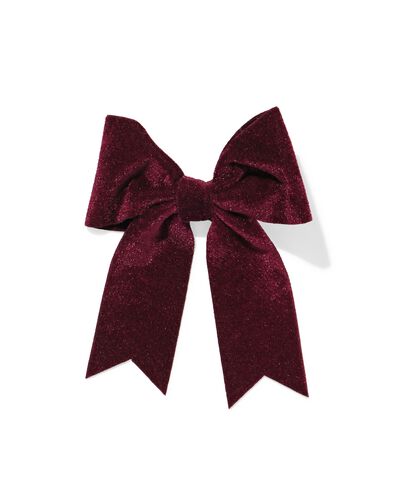 n&oelig;ud papillon rouge fonc&eacute; - 25300015 - HEMA