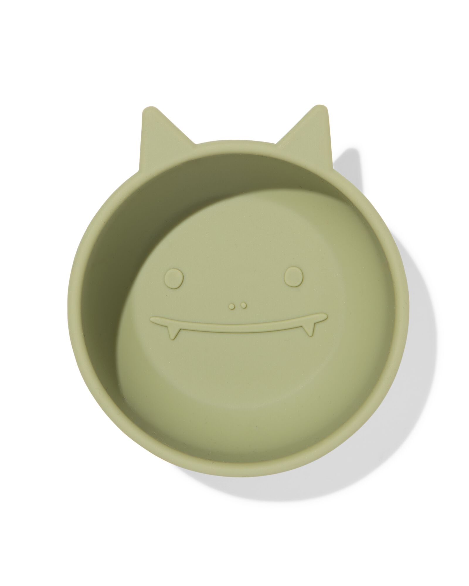 bol enfant ⌀10cm silicone monstre vert - 80650221 - HEMA