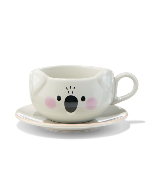 tasse et soucoupe koala 180ml - 61150513 - HEMA