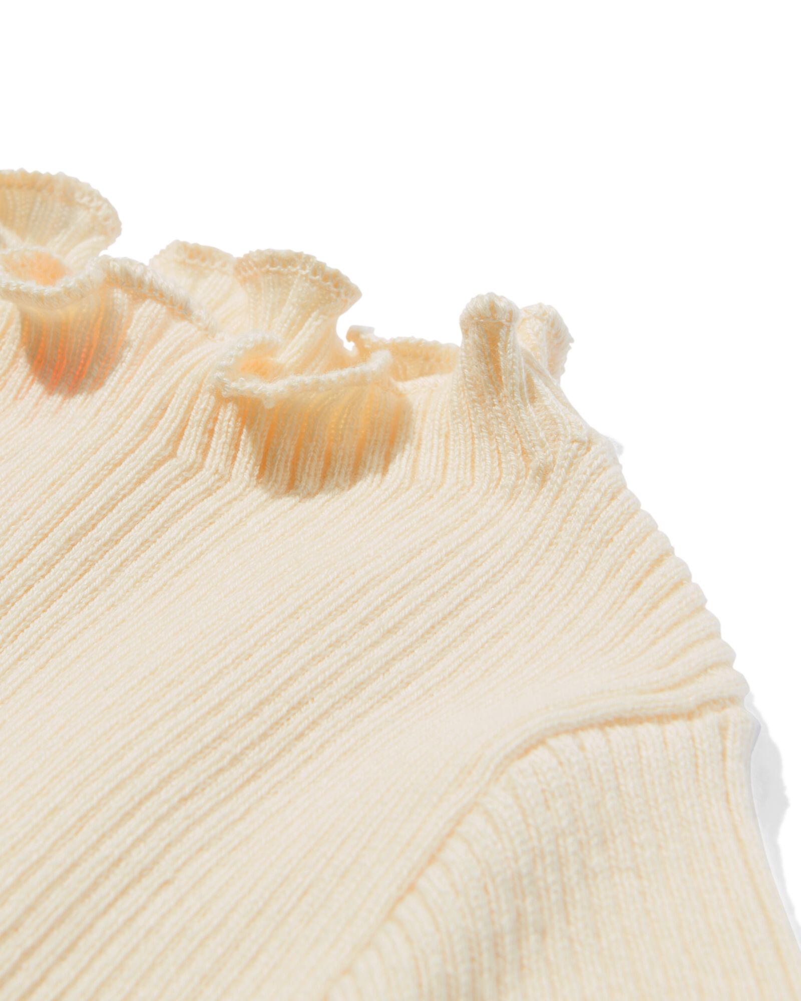 pull b&eacute;b&eacute; volants &eacute;cru &eacute;cru - 33077370ECRU - HEMA