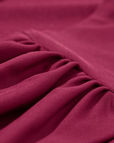 damesbikinibroekje Dana  donkerrood donkerrood - 22360320DARKRED - HEMA