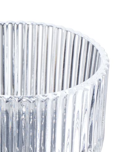 verre ap&eacute;ritif Bergen rayure relief 70ml - 9401079 - HEMA