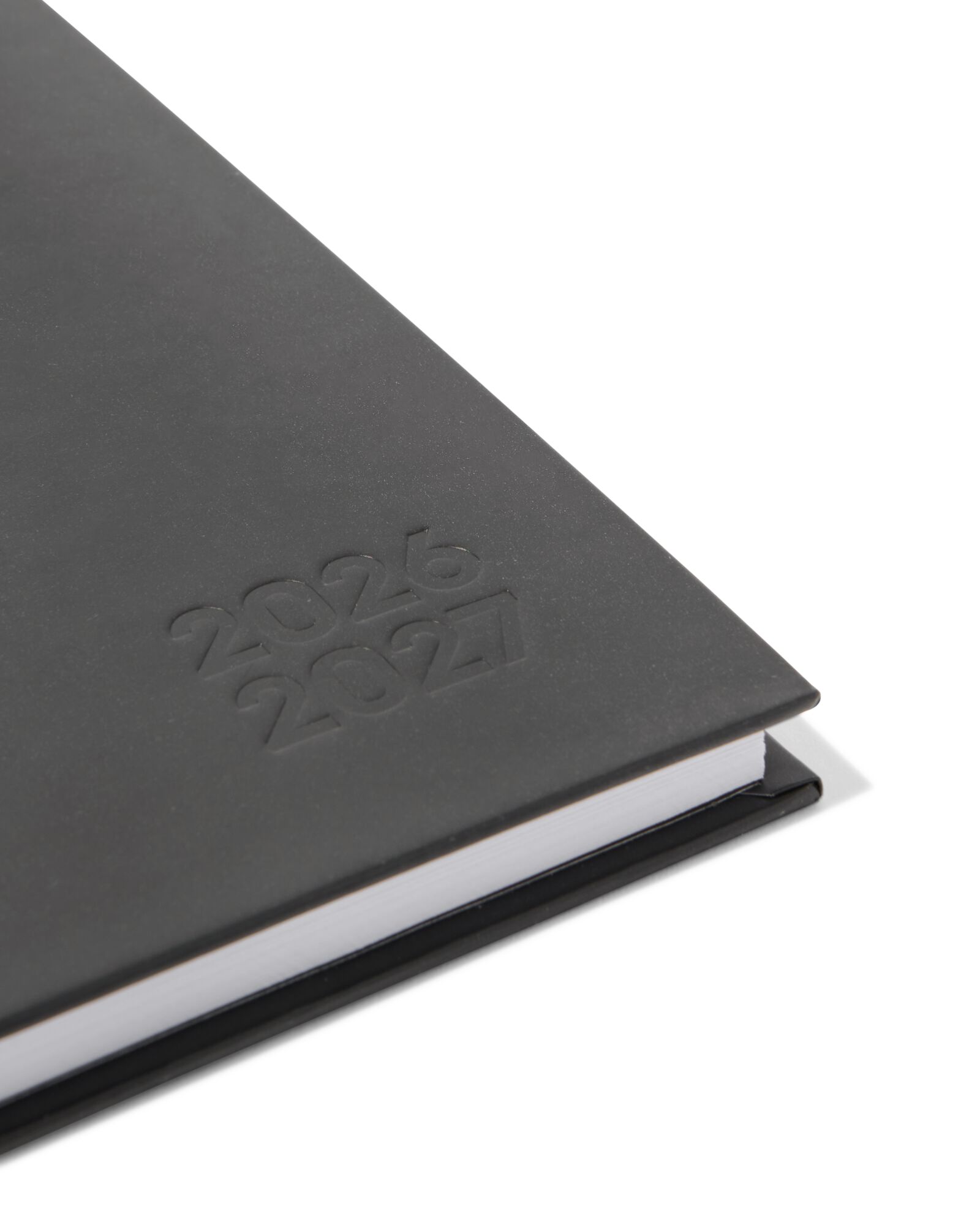 agenda scolaire 2026-2027, 12,5 x 18 x 1,2 cm, noir basique - 14505641 - HEMA