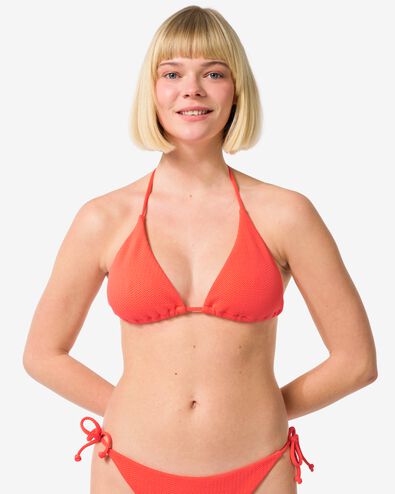 Damen-Bikinihose, verstellbar korallfarben korallfarben - 22351920CORAL - HEMA