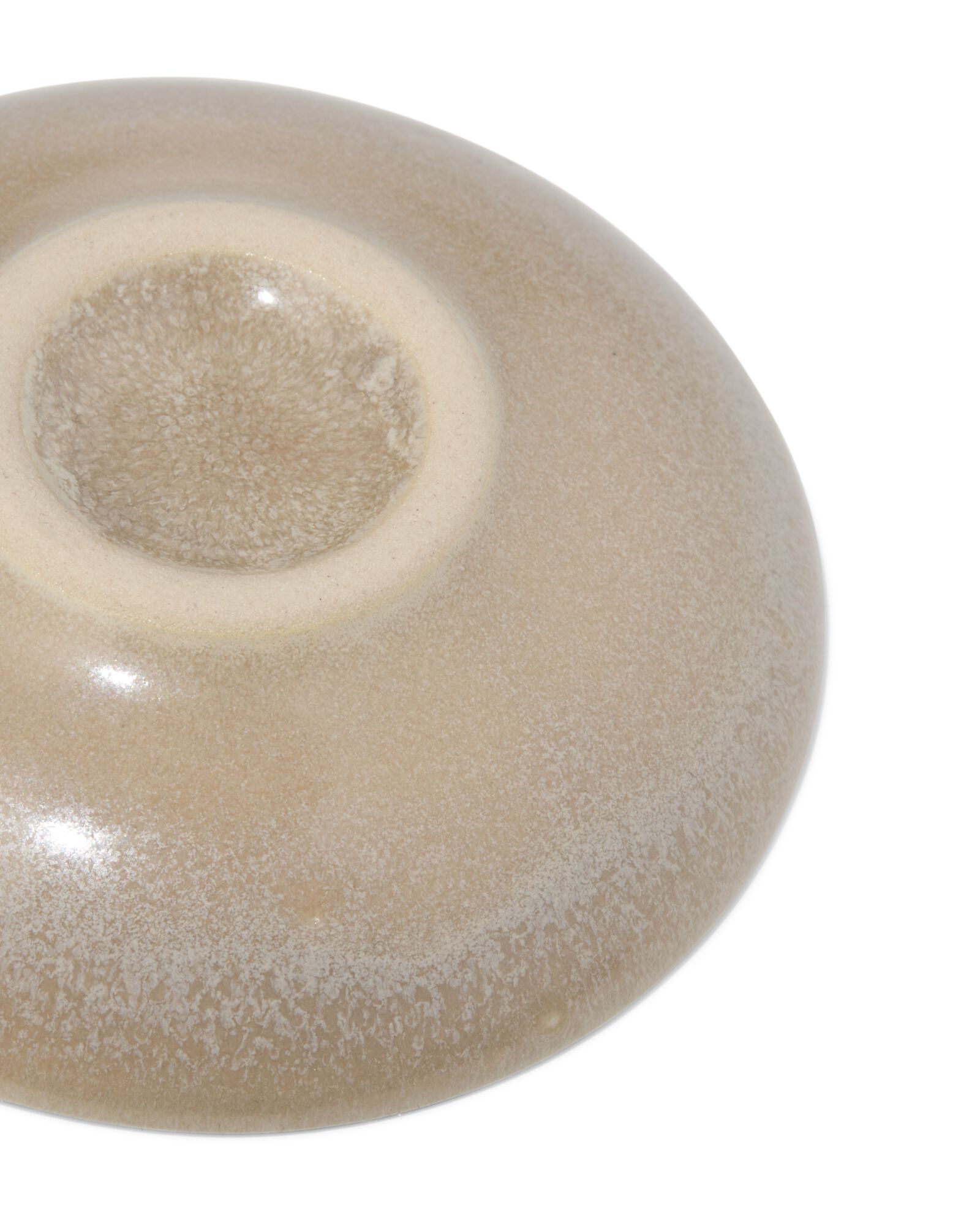 bol &Oslash;8cm PUUR gla&ccedil;ure r&eacute;active beige  - 9650139 - HEMA